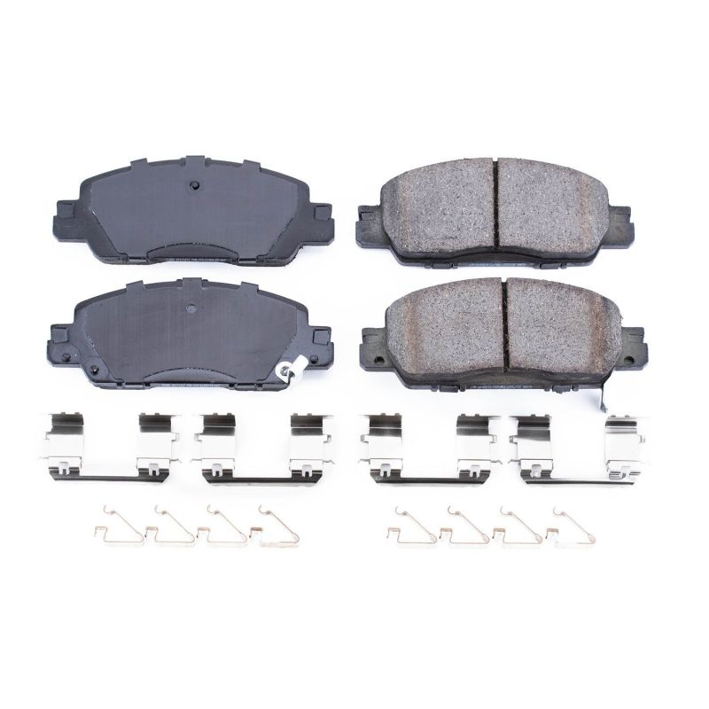 PowerStop - Z17 Low-Dust Ceramic Brake Pads with Hardware