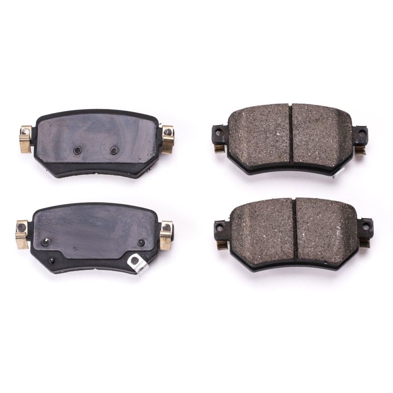 PowerStop - Z17 Low-Dust Ceramic Brake Pads with Hardware