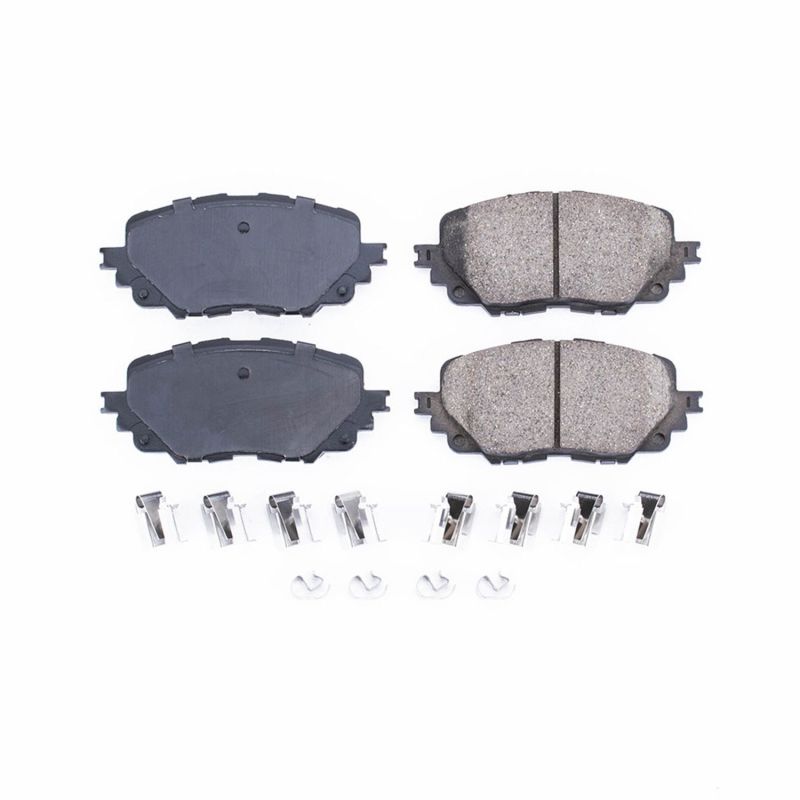 PowerStop - Z17 Low-Dust Ceramic Brake Pads with Hardware