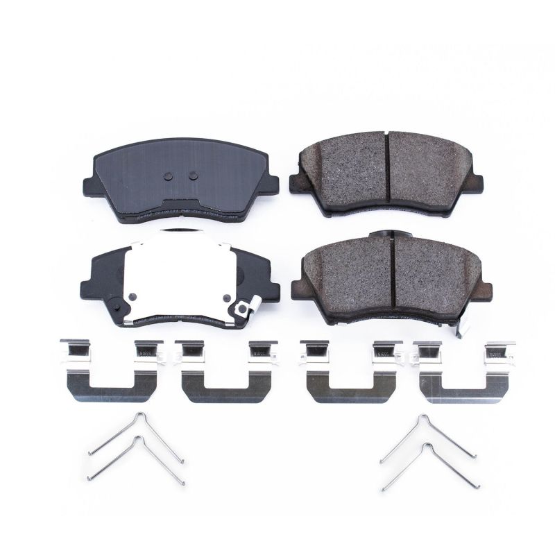 PowerStop - Z17 Low-Dust Ceramic Brake Pads with Hardware