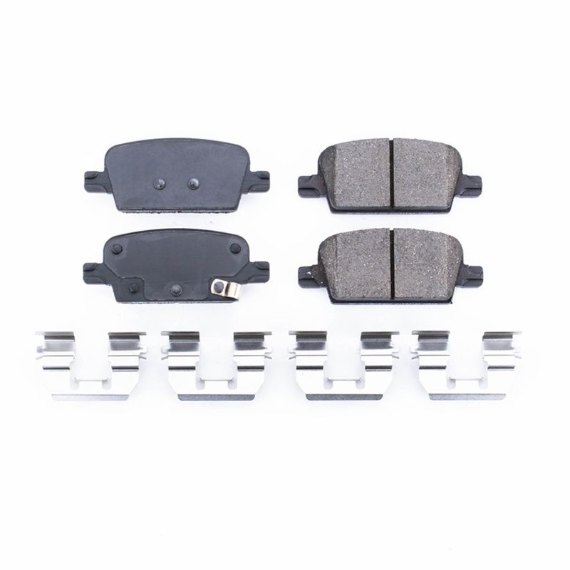 PowerStop - Z17 Low-Dust Ceramic Brake Pads with Hardware