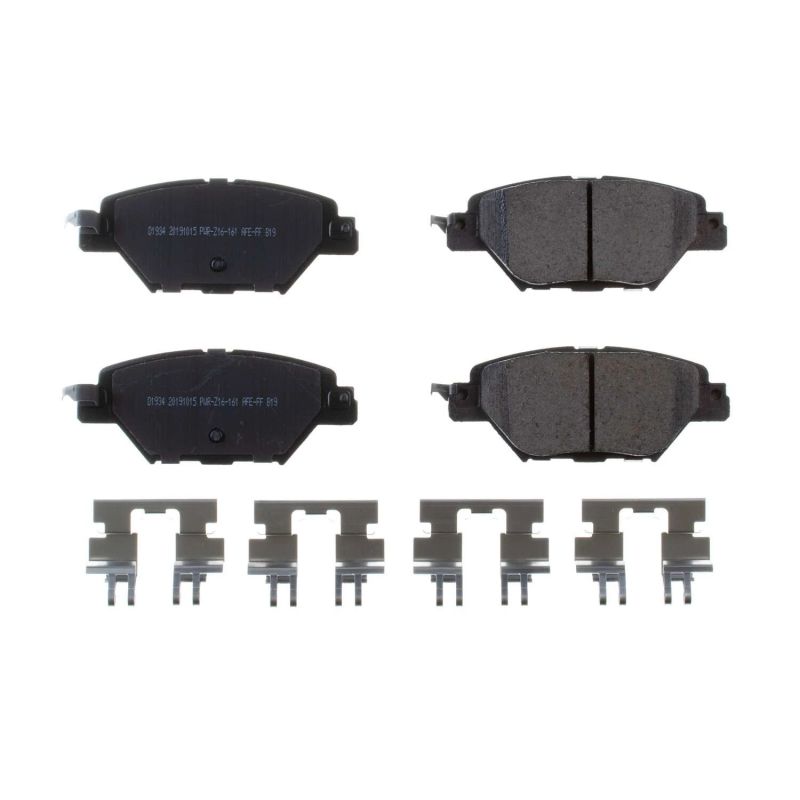 PowerStop - Z17 Low-Dust Ceramic Brake Pads with Hardware
