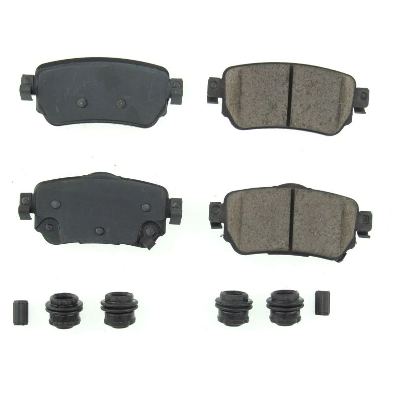 PowerStop - Z17 Low-Dust Ceramic Brake Pads with Hardware