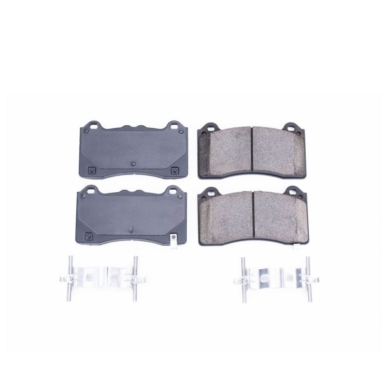 PowerStop - Z17 Low-Dust Ceramic Brake Pads with Hardware