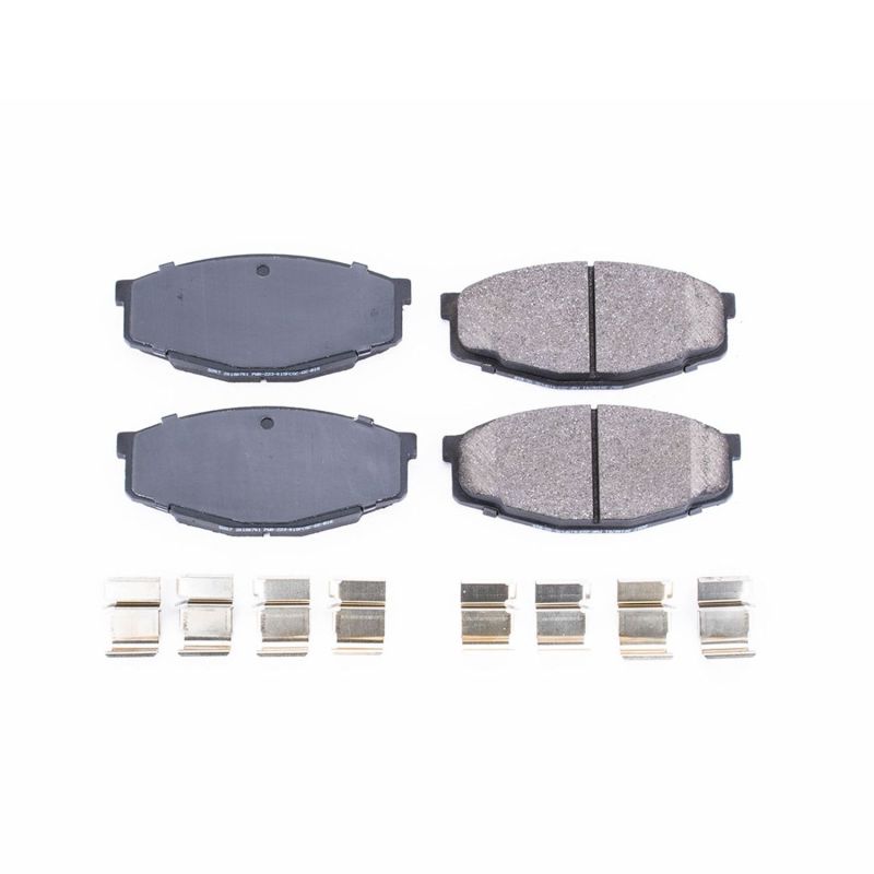 PowerStop - Z17 Low-Dust Ceramic Brake Pads with Hardware