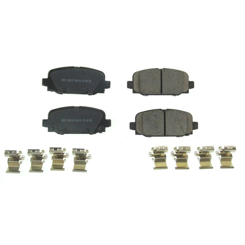PowerStop - Z17 Low-Dust Ceramic Brake Pads with Hardware