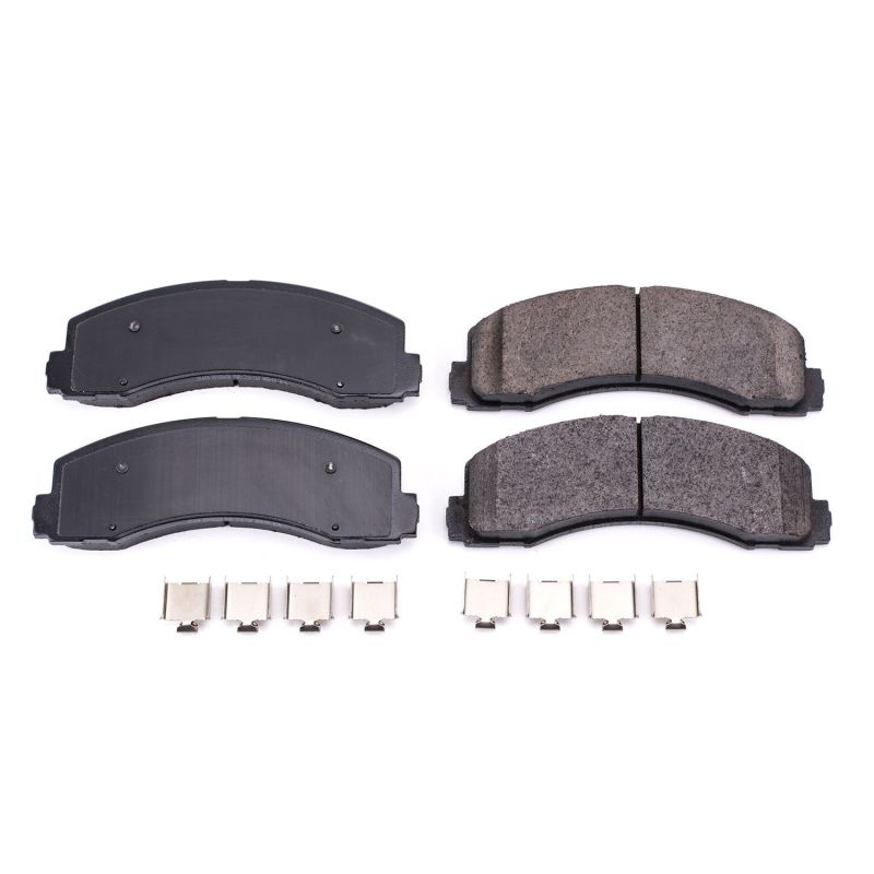 PowerStop - Z17 Low-Dust Ceramic Brake Pads with Hardware