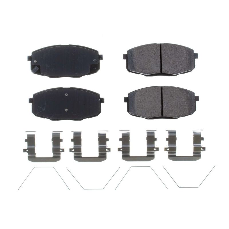 PowerStop - Z17 Low-Dust Ceramic Brake Pads with Hardware