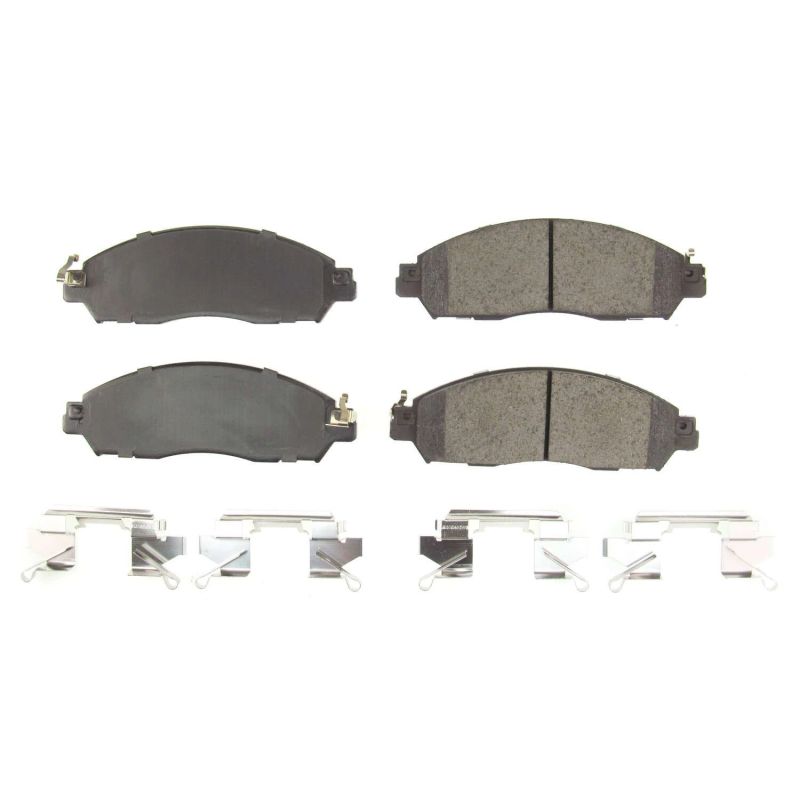 PowerStop - Z17 Low-Dust Ceramic Brake Pads with Hardware
