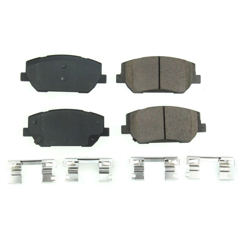 PowerStop - Z17 Low-Dust Ceramic Brake Pads with Hardware