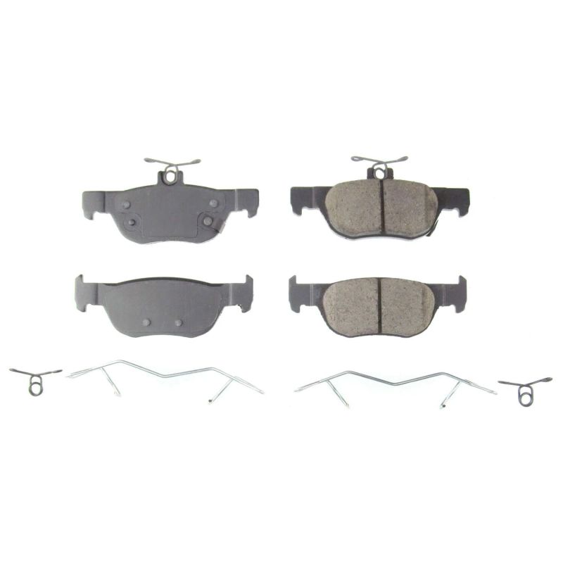 PowerStop - Z17 Low-Dust Ceramic Brake Pads with Hardware