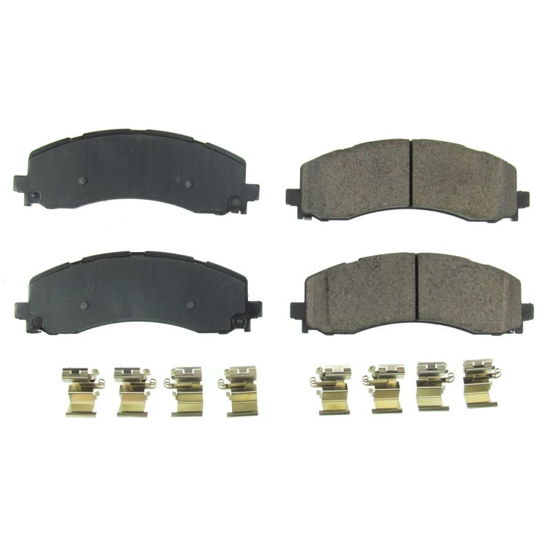 PowerStop - Z17 Low-Dust Ceramic Brake Pads with Hardware