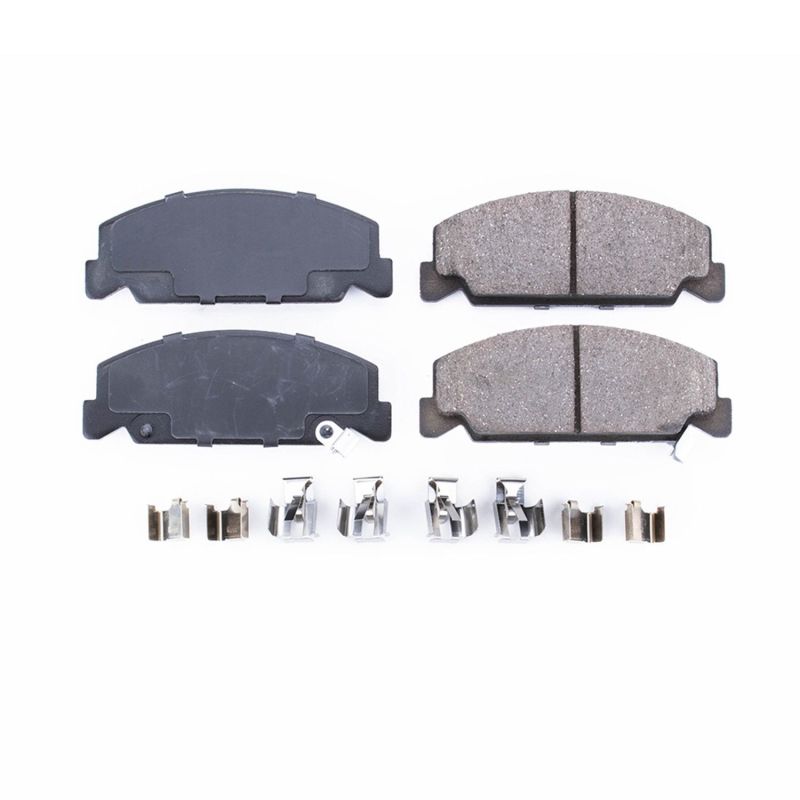 PowerStop - Z17 Low-Dust Ceramic Brake Pads with Hardware