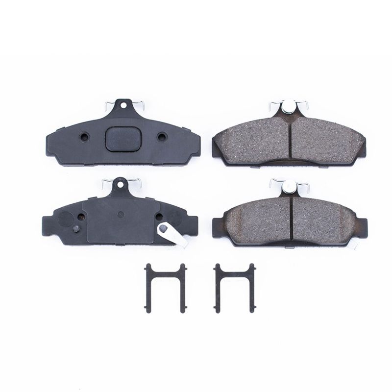 PowerStop - Z17 Low-Dust Ceramic Brake Pads with Hardware
