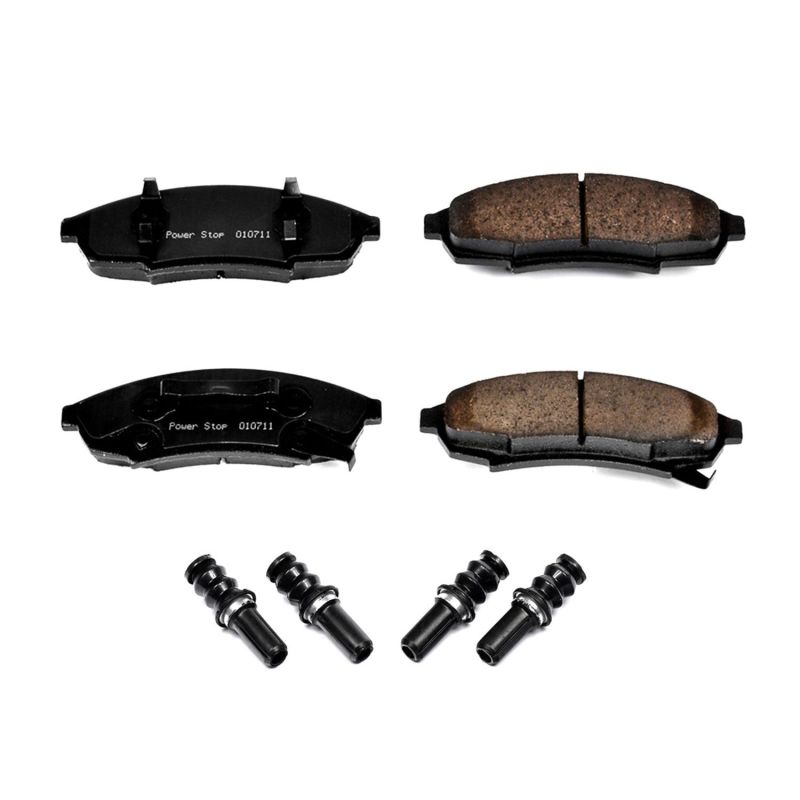 PowerStop - Z17 Low-Dust Ceramic Brake Pads with Hardware