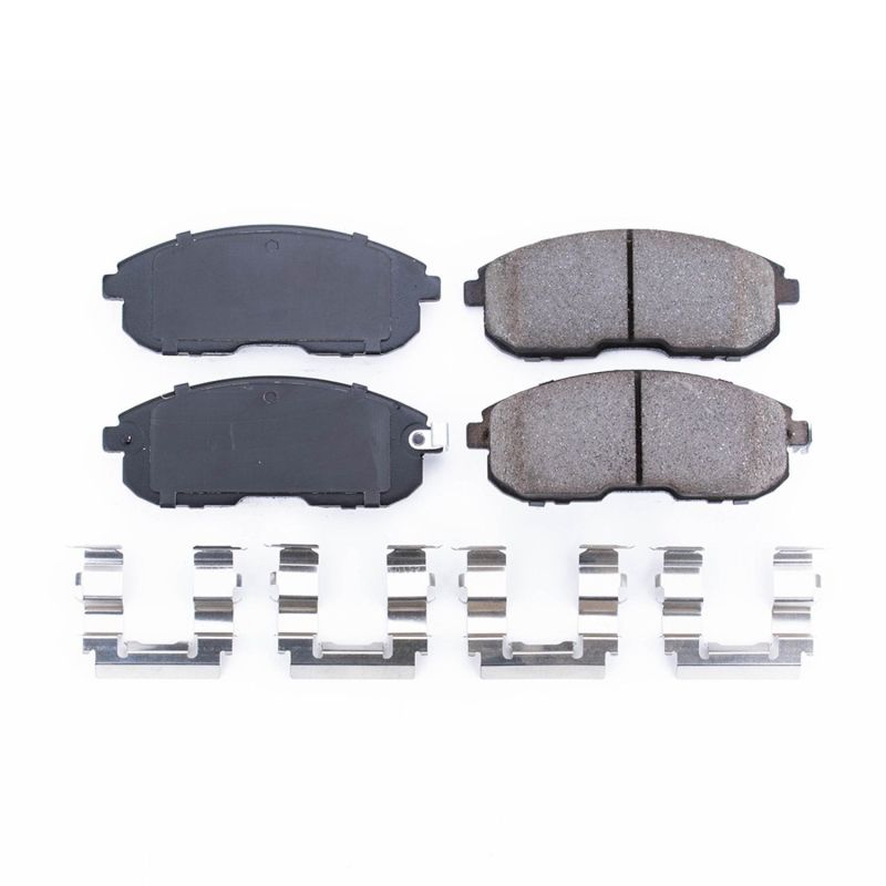 PowerStop - Z17 Low-Dust Ceramic Brake Pads with Hardware