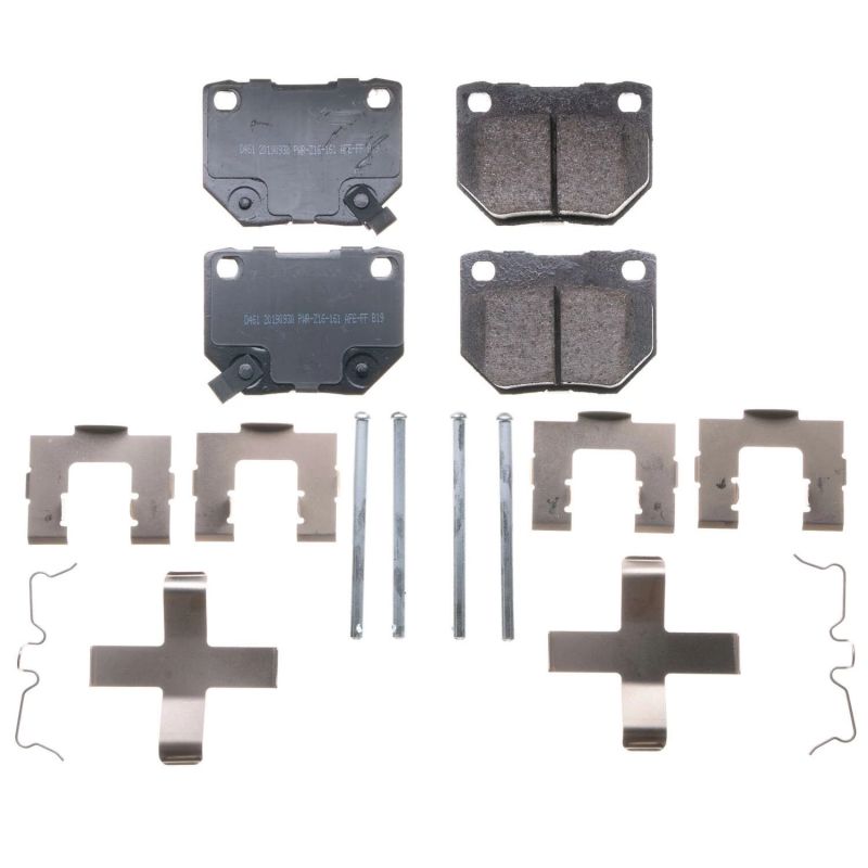 PowerStop - Z17 Low-Dust Ceramic Brake Pads with Hardware