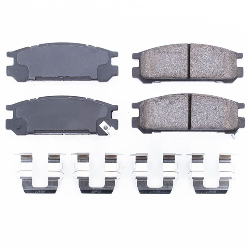 PowerStop - Z17 Low-Dust Ceramic Brake Pads with Hardware