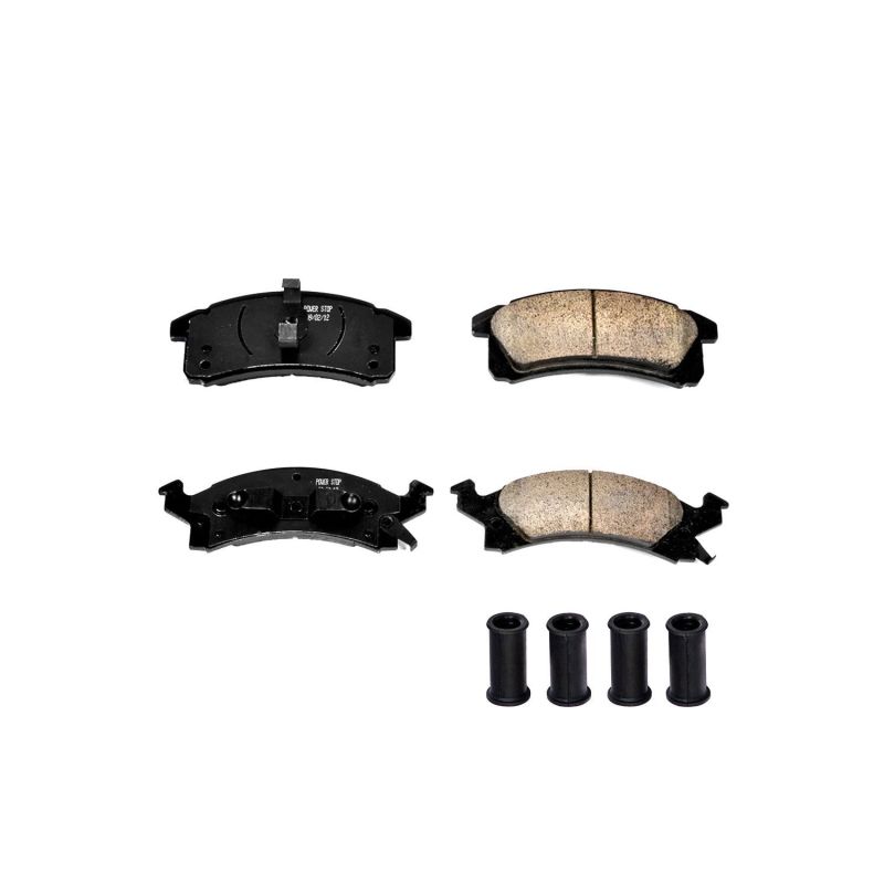 PowerStop - Z17 Low-Dust Ceramic Brake Pads with Hardware