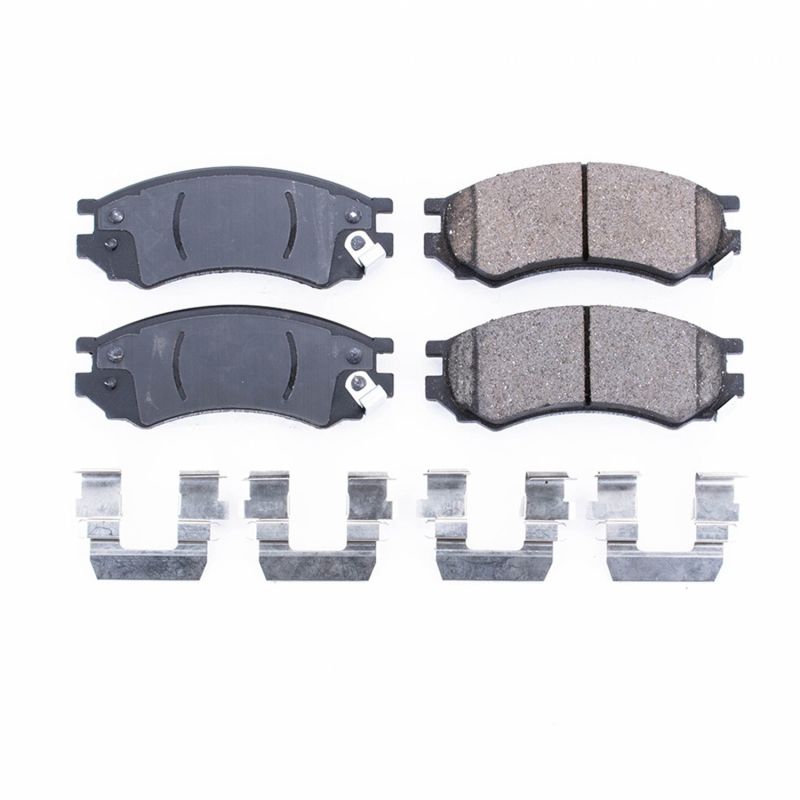 PowerStop - Z17 Low-Dust Ceramic Brake Pads with Hardware