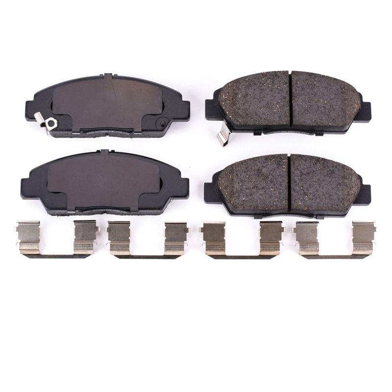 PowerStop - Z17 Low-Dust Ceramic Brake Pads with Hardware