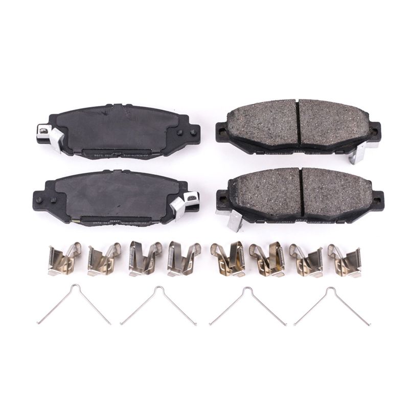 PowerStop - Z17 Low-Dust Ceramic Brake Pads with Hardware