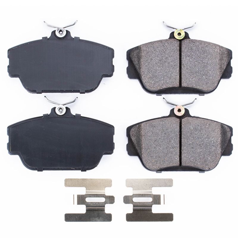 PowerStop - Z17 Low-Dust Ceramic Brake Pads with Hardware