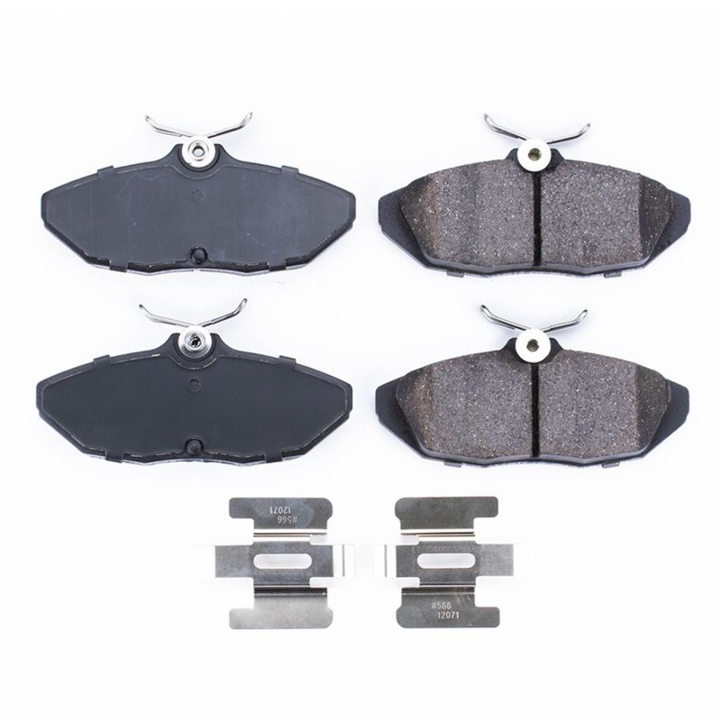 PowerStop - Z17 Low-Dust Ceramic Brake Pads with Hardware