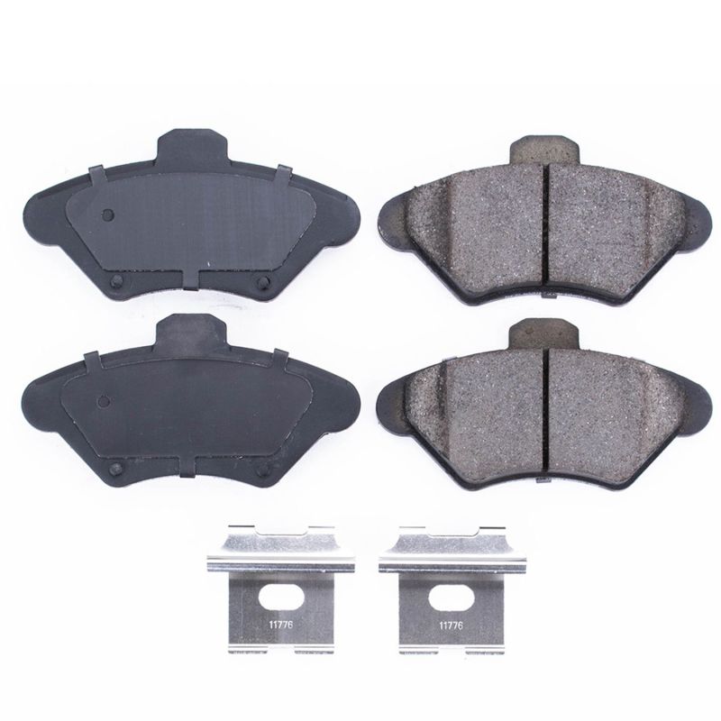 PowerStop - Z17 Low-Dust Ceramic Brake Pads with Hardware