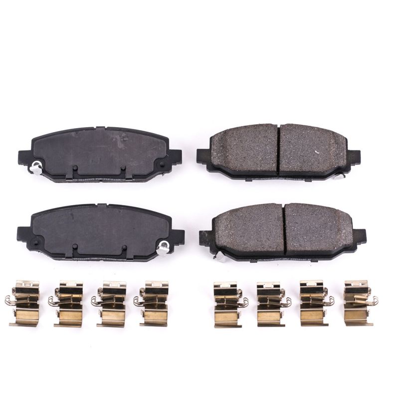 PowerStop - Z17 Low-Dust Ceramic Brake Pads with Hardware