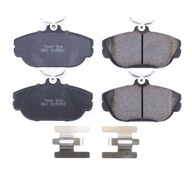 PowerStop - Z17 Low-Dust Ceramic Brake Pads with Hardware