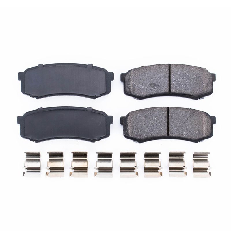 PowerStop - Z17 Low-Dust Ceramic Brake Pads with Hardware