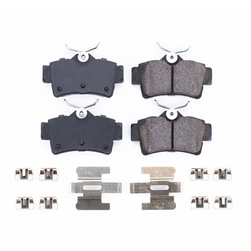 PowerStop - Z17 Low-Dust Ceramic Brake Pads with Hardware