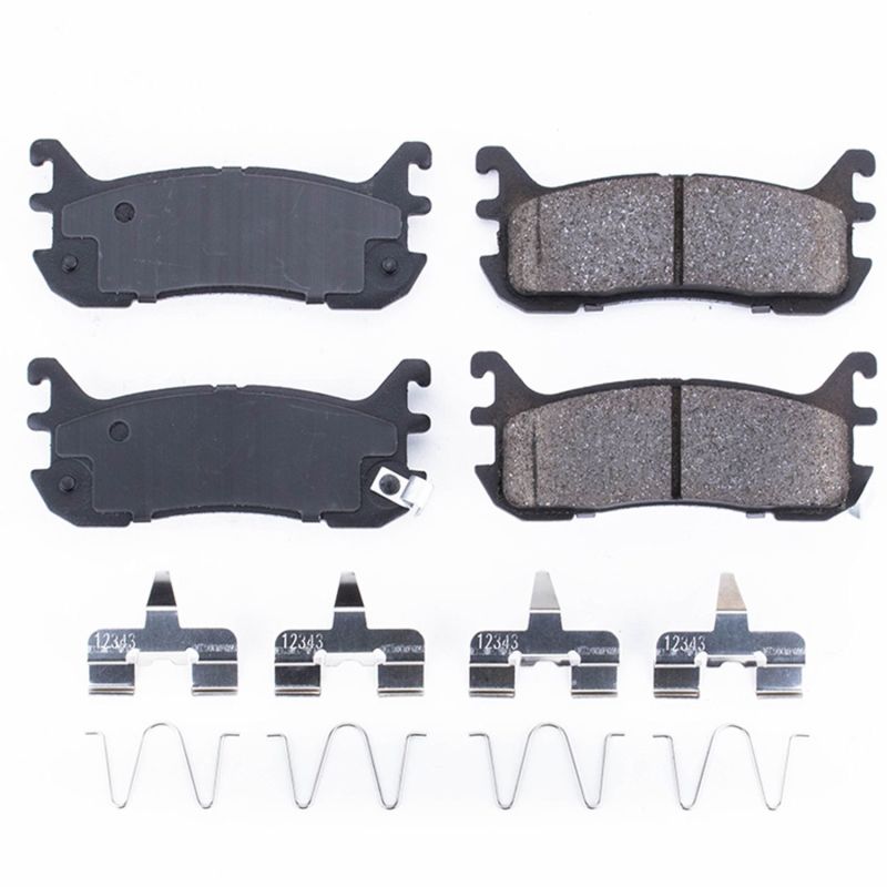 PowerStop - Z17 Low-Dust Ceramic Brake Pads with Hardware
