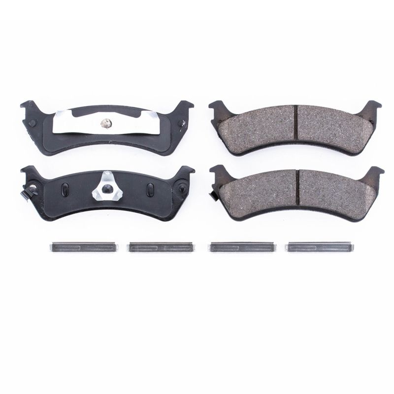 PowerStop - Z17 Low-Dust Ceramic Brake Pads with Hardware