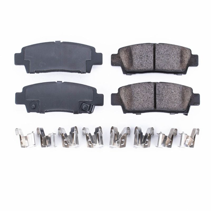 PowerStop - Z17 Low-Dust Ceramic Brake Pads with Hardware
