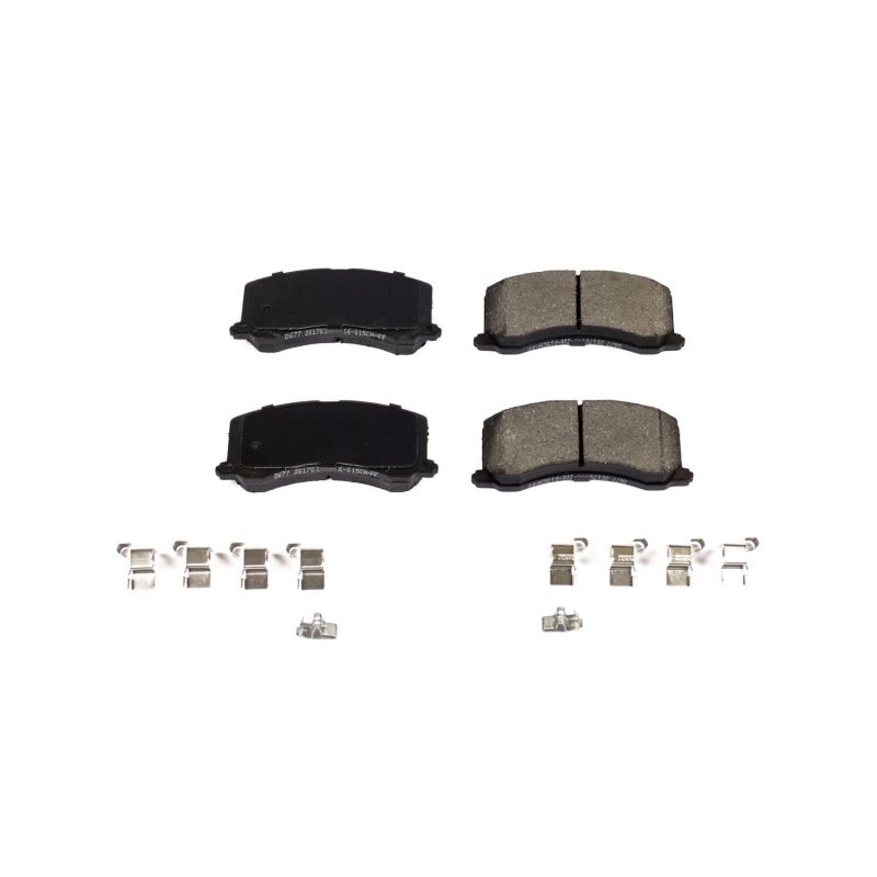 PowerStop - Z17 Low-Dust Ceramic Brake Pads with Hardware