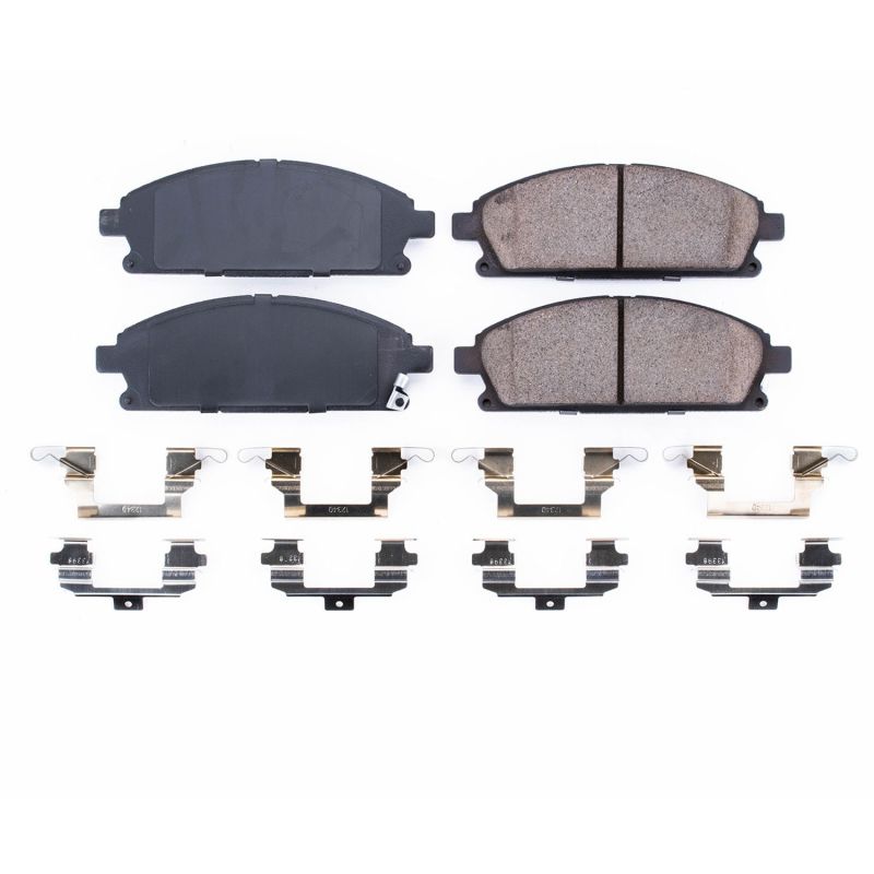 PowerStop - Z17 Low-Dust Ceramic Brake Pads with Hardware