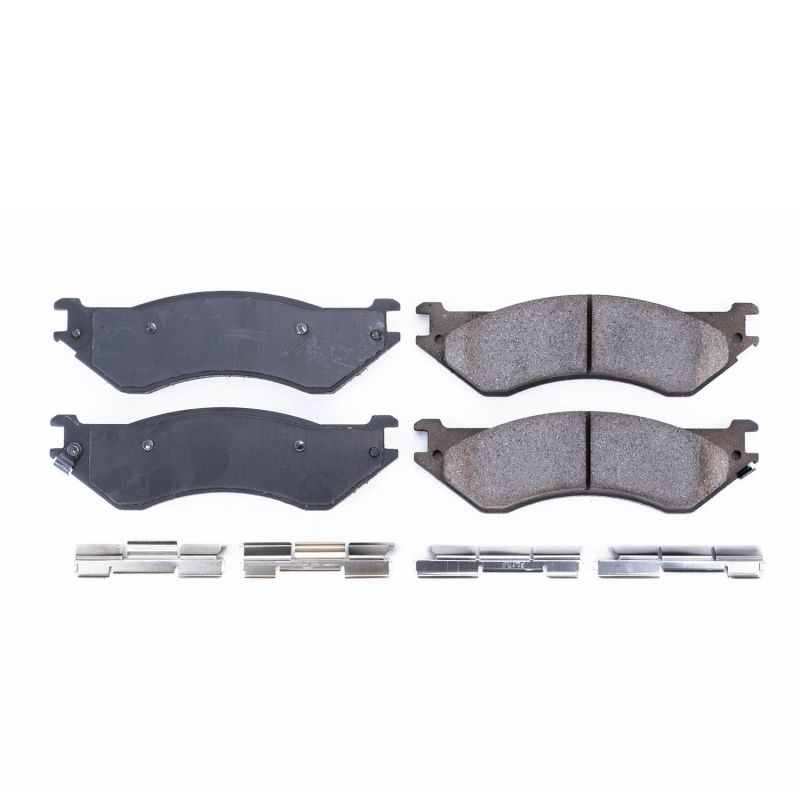 PowerStop - Z17 Low-Dust Ceramic Brake Pads with Hardware