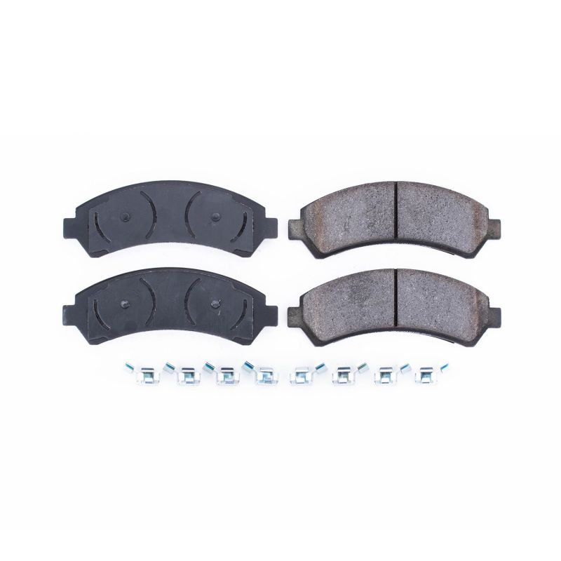 PowerStop - Z17 Low-Dust Ceramic Brake Pads with Hardware