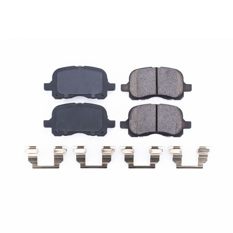 PowerStop - Z17 Low-Dust Ceramic Brake Pads with Hardware