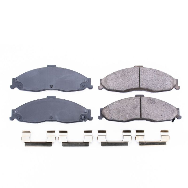 PowerStop - Z17 Low-Dust Ceramic Brake Pads with Hardware