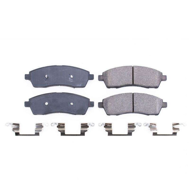 PowerStop - Z17 Low-Dust Ceramic Brake Pads with Hardware