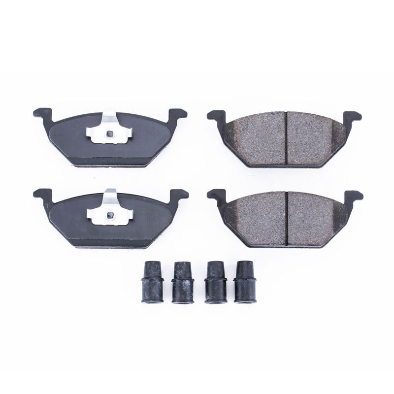 PowerStop - Z17 Low-Dust Ceramic Brake Pads with Hardware