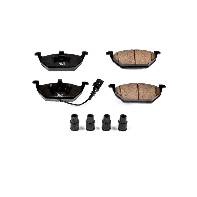 PowerStop - Z17 Low-Dust Ceramic Brake Pads with Hardware