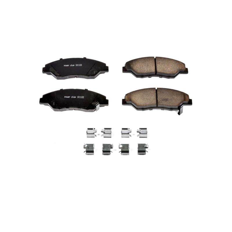 PowerStop - Z17 Low-Dust Ceramic Brake Pads with Hardware