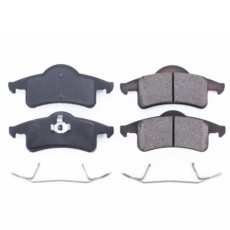 PowerStop - Z17 Low-Dust Ceramic Brake Pads with Hardware