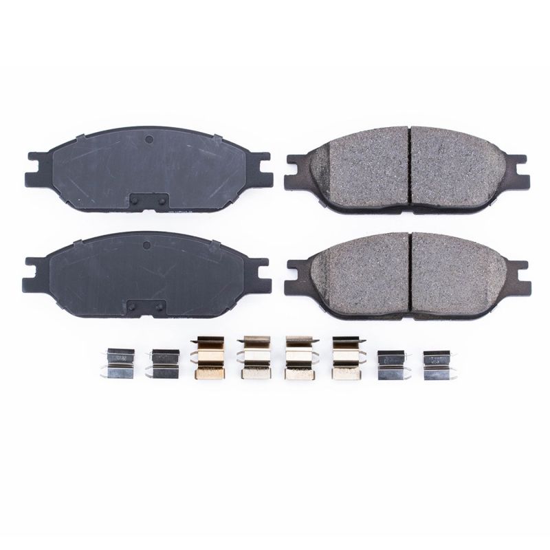 PowerStop - Z17 Low-Dust Ceramic Brake Pads with Hardware