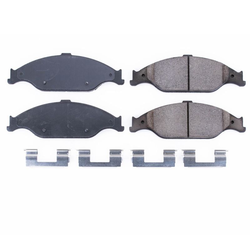 PowerStop - Z17 Low-Dust Ceramic Brake Pads with Hardware