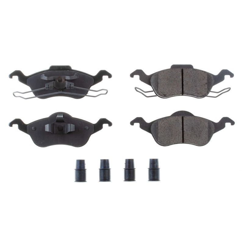 PowerStop - Z17 Low-Dust Ceramic Brake Pads with Hardware